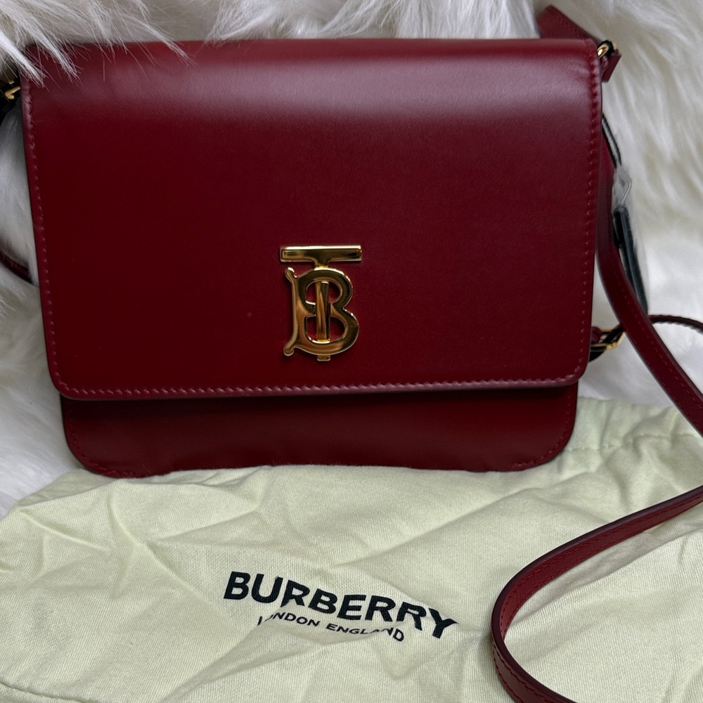 Burberry Mini Leather TB Bag